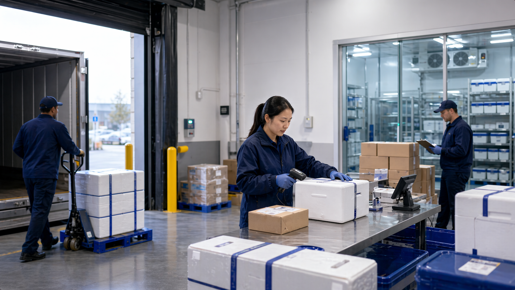 Cold-chain pharmaceutical distribution